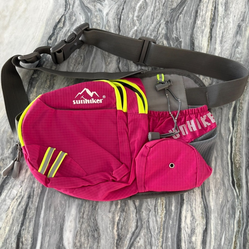 Sunhiker Pink Ultimate High Performance Hydration Adventure Waist‎ Belt Bag